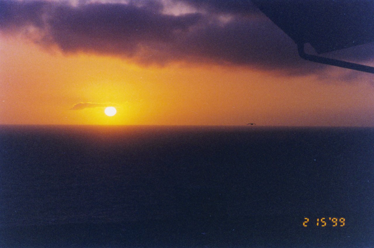 Malibu sunset Feb 1999